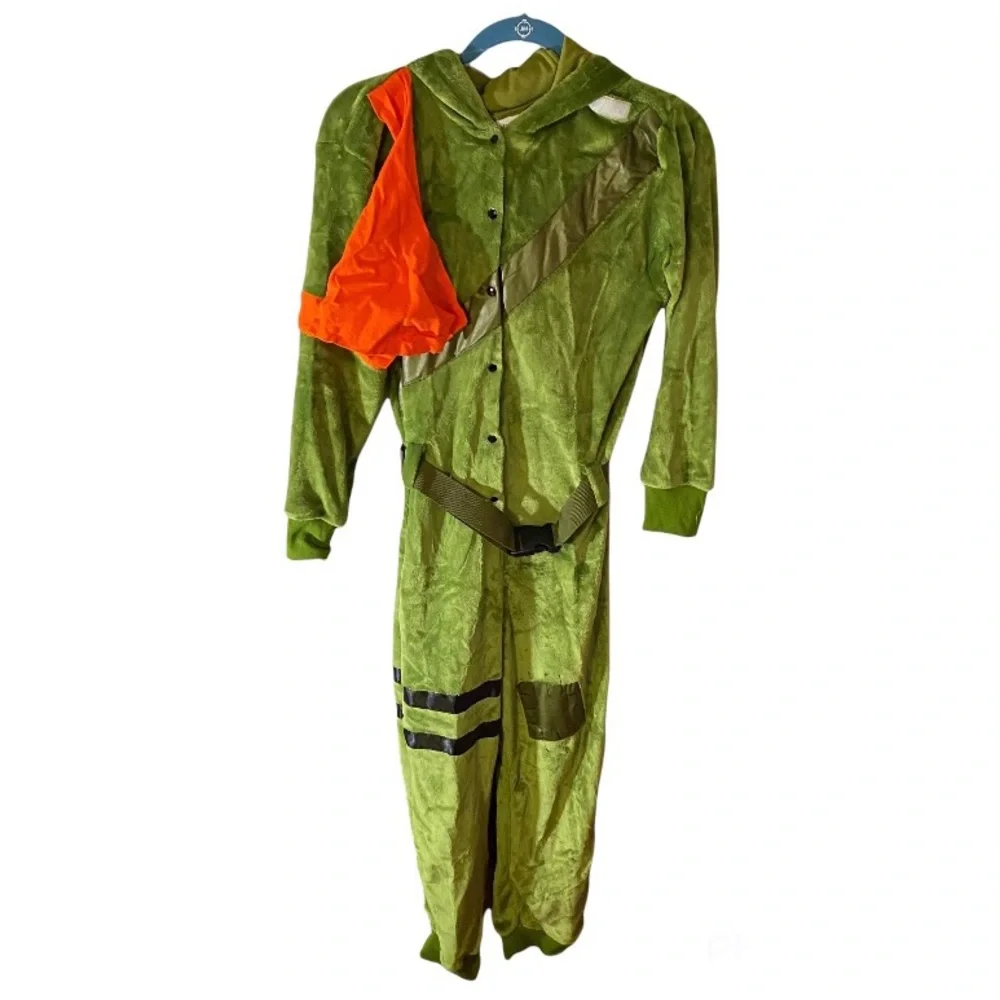 FortNite Rex Dinosaur Halloween Pajama Costume Kids Size L/XL Good Condition